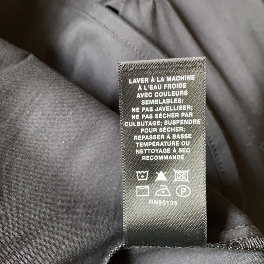 Lafayette148 Black Cotton Stretch Slimming Detail Top NeverUsed - Picture 6 of 6